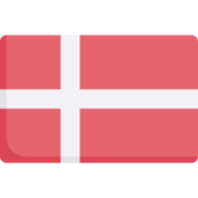 Vlag Denemarken Textwerk